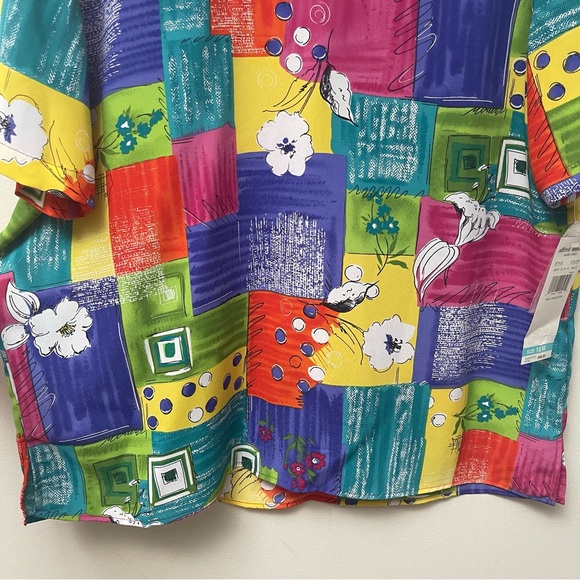 Vintage Alfred Dunner ‘Mardi Gras’ Blouse - Picture 8 of 12